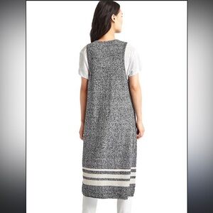 Gap long stripe sweater vest